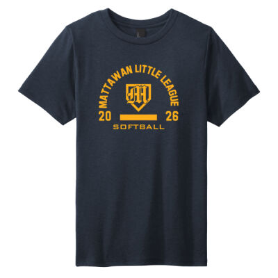 Softball-Youth Perfect Tri ® Tee Thumbnail