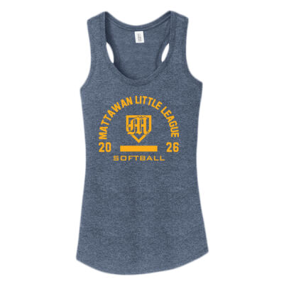 Softball- - Women's Perfect Tri ® Racerback Tank Thumbnail