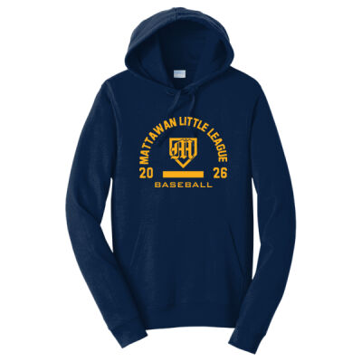 Baseball-Fan Favorite Fleece Pullover Hooded Sweatshirt Thumbnail