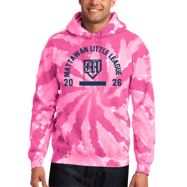 Little League- - Tie Dye Pullover Hooded Sweatshirt Thumbnail