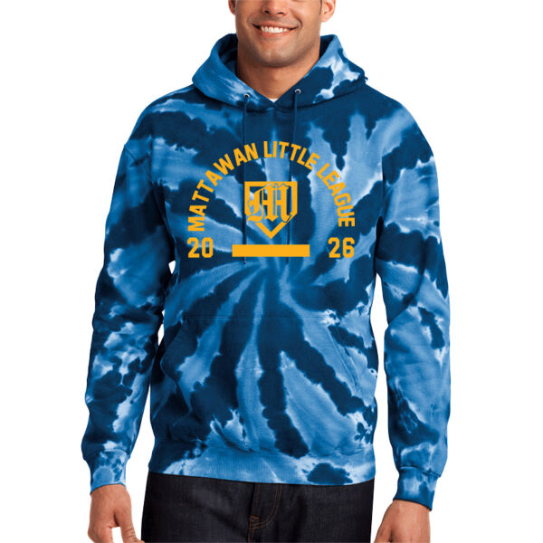 Little League- - Tie Dye Pullover Hooded Sweatshirt Thumbnail