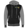 Unisex Heavyweight Varsity Full-Zip Hooded Sweatshirt Thumbnail