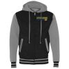 Unisex Heavyweight Varsity Full-Zip Hooded Sweatshirt Thumbnail