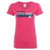 Women’s Glitter V-Neck T-Shirt Thumbnail