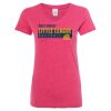 Women’s Glitter V-Neck T-Shirt Thumbnail