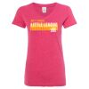 Women’s Glitter V-Neck T-Shirt Thumbnail